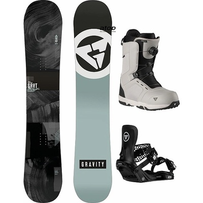 set GRAVITY CONTRA + vázání GRAVITY + boty GRAVITY RECON ATOP 24/25