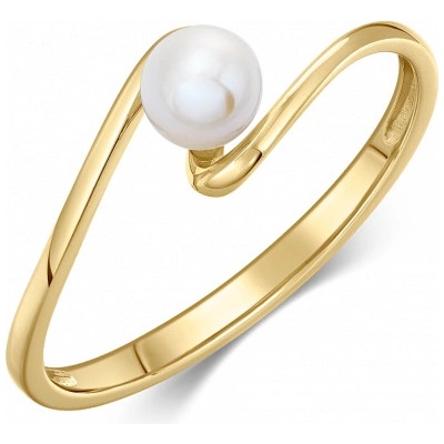 Sofia zlatý prsten s perlou AUBDJR04J0P O3