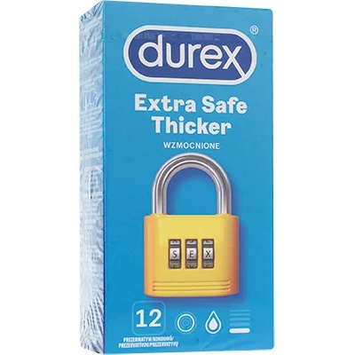 Durex Extra Safe презервативи 12 бр
