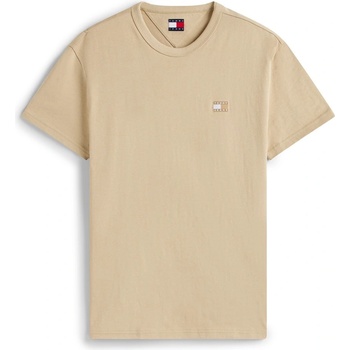 Tommy Jeans Тениска Tommy Jeans Classic Tommy Small Badge T Shirt - Silt Tonal