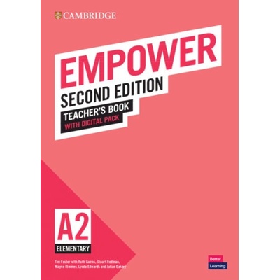 Cambridge English Empower 2nd edition Elementary Teacher´s Book with Digital Pack