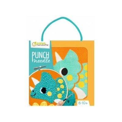 Clairefontaine Punch Needle Dinosaur Set D: 13 cm
