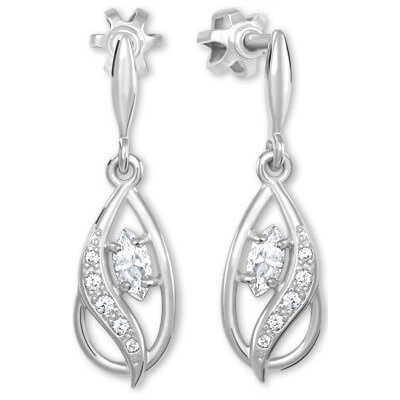 Soliter Nadčasové náušnice z bieleho zlata 745 239 001 00907 0700000