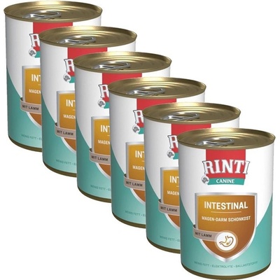 Rinti Canine Intestinal jahňa 6 x 400 g