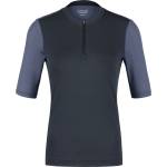 Stoic Дамска фланелка с къс ръкав за колоездене Stoic Women's LofsdalenSt. Bike Jersey Cycling jersey - Black / Midnight Grey - размер XS (156-2649-0111)