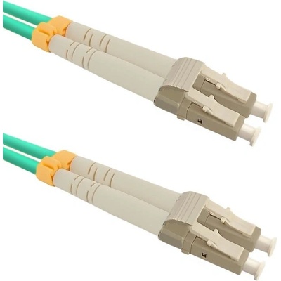Qoltec 54075 Optic Patchcord LC/UPC - LC/UPC MM 50/125 OM3, 1m