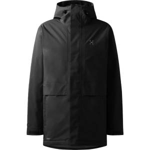 Haglöfs Мъжко яке парка Haglöfs Salix Proof Mimic II Parka - True Black (004-6297-0111)