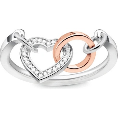 Thomas Sabo Prsten Spolu srdce D TR0033 095 14 54 Sterling silver