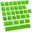 Ducky Keycaps Green 31-Keycap Set Rubber Backlit Double-Shot US Layout (DKSA31-USRDGNNO1)