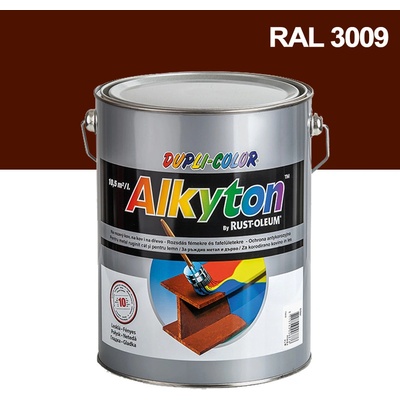 Alkyton Hladký lesk 5 l oxidovaná červená