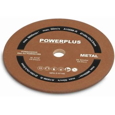 POWERPLUS POWACG7010 100x10x3,5 mm