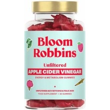 Bloom Robbins Unfiltered apple cider vinegar 60 žuvacích pastiliek