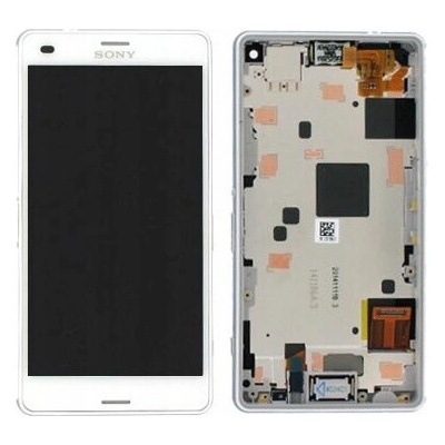 LCD Displej + Dotyková obrazovka + Rám Sony Xperia Z3 Compact