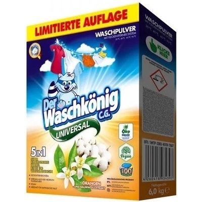 Waschkönig Prací prášok Universal Orangen 6 kg 100 PD