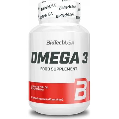 BioTech USA Mega Omega 3 180 kapsúl