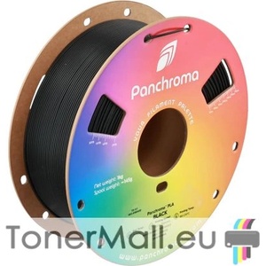 Polymaker PLA филамент Polymaker Panchroma Basic PLA, 1.75 mm, 1.0 kg, Black - tonermall