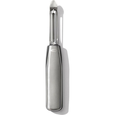 OXO Škrabka na zeleninu STEEL 19 cm, otočná, nerezová oceľ