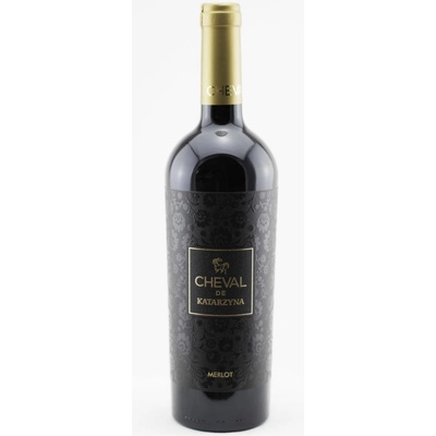 Katarzyna Estate Cheval Merlot červená 2023 14,5% 0,75 l (čistá fľaša)