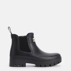 Barbour Гумени ботуши Barbour Halton Ankle Wellingtons - Black