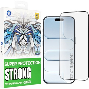LITO Протектор за iPhone 17 Air - Lito - D+ Max Strong - Черен