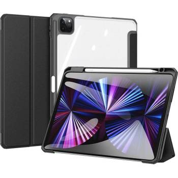 Dux Ducis Toby Tablet Case - хибриден удароустойчив кейс с отделение за Apple Pencil 2 за iPad Air 4 (2020) (черен)