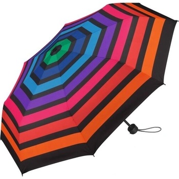 Happy rain multicolor deštník skládací vícebarevný