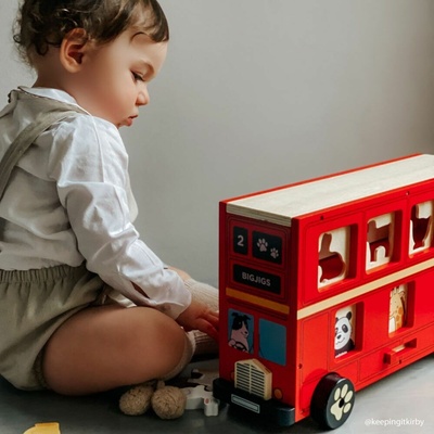 Bigjigs autobus se zvířátky