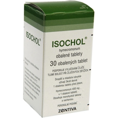 ISOCHOL POR 400MG TBL OBD 30