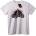 NOONEBRAND Тениска Завинаги две колела - 2XL, White