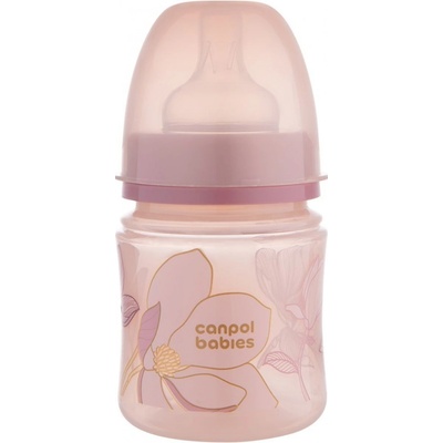 Canpol babies EasyStart Gold dojčenská fľaša Pink 120 ml