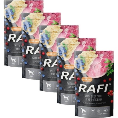 Rafi Adult GF Paté with Beef Tripe and Pork Ham 5 x 500 g