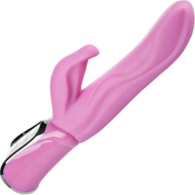 Willi Vibe Therapy Delight Pink Vibrátor s dráždičem klitorisu