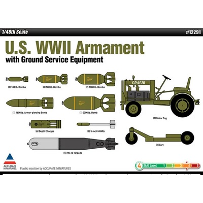 Academy Боеприпаси и наземно оборудване на американската армия (12291)