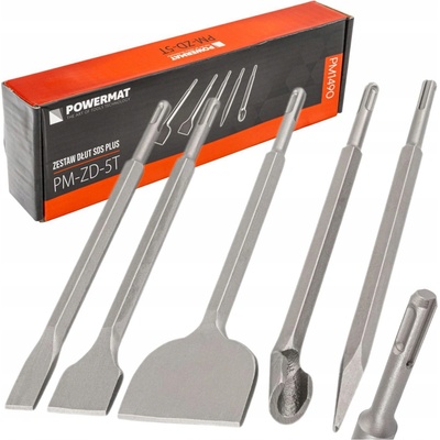 Dláta Powermat SDS-Plus na betonu 5 ks 250 mm