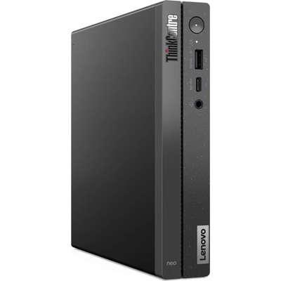 Настолен компютър Lenovo ThinkCentre neo 50q Gen 5 (13B9001JBL), шестядрен Intel Core i3-1315U 1.2/4.5GHz, 16GB DDR4, 512GB SSD NVMe, 3x USB 3.2 Gen 2, 1x USB 3.2 Gen 2 Type-C, Windows 11 Pro (13B9001JBL)