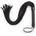 LateToBed BDSM Line Cord Flogger 70cm Black
