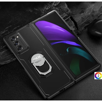 Samsung Galaxy Z Fold2 5G Удароустойчив Ring Holder Калъф и Стилус