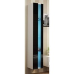Cama meble Cama Етажерка VIGO NEW 180/40/30 бяло/черно гланц (WIO180 VIGO b/c)