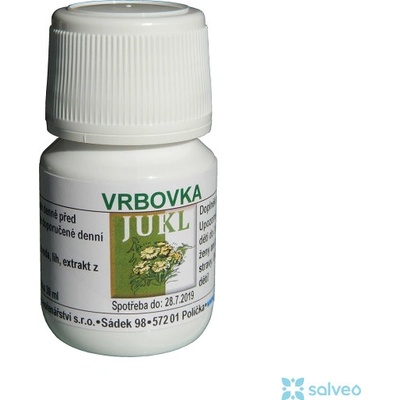 Jukl tinktura Vrbovka 30 ml