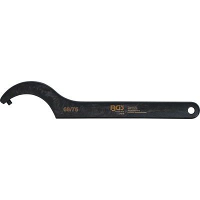 BGS technic Hákový klíč s čepem 68 - 75 mm BGS 74218