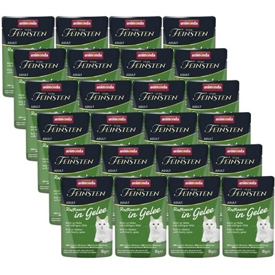 ANIMONDA Vom Feinsten Raffinesse kuře s divokou zvěřinou v rosolovité omáčce 24x85 g