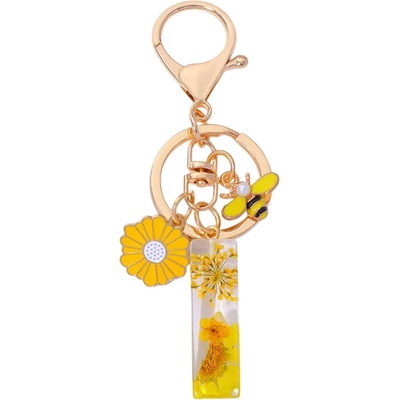 HARAHU Ключодържател Азбука - i / Жълта kp37842 (37842)