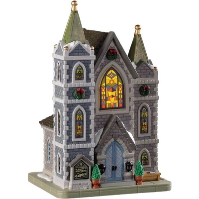 Svietiaci kostolík Lemax 95505 Katedrála Svätého Štefana