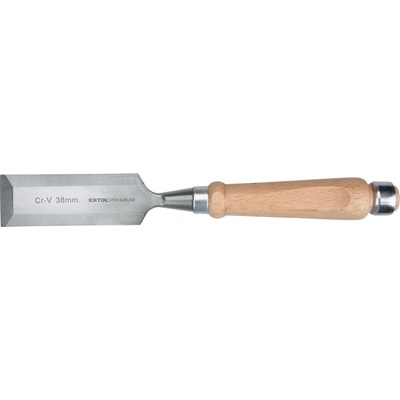 Extol Premium (8812338) s kvalitnou bukovou rukoväťou, 38 mm, dĺžka 290 mm, CrV