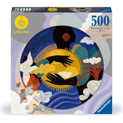 Ravensburger Кръгъл пъзел Ravensburger от 500 части - Усещане (12000763)