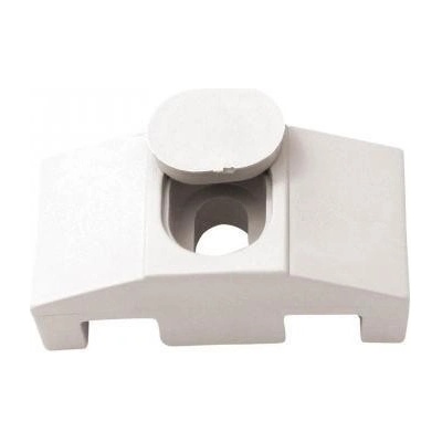 Úchyt panelu Super 60x60mm + šroub; Bílý