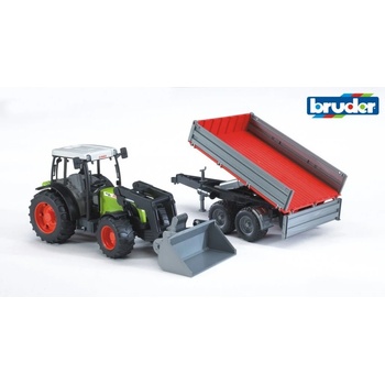 BRUDER Bruder 2112 claas nectis 267f / Трактор с товарач и платформа (br 2112)
