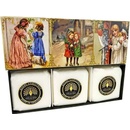 English Soap Company Sada tuhých mydiel Winter Village Zimná dedinka 3 x 100 g