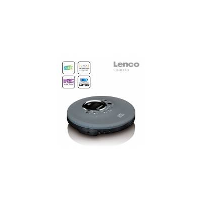 Lenco CD-400GY - discman CD/MP3 a DAB+/FM rádio