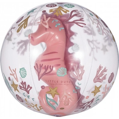 Little Dutch Nafukovacia lopta 3D Ocean Dreams Pink